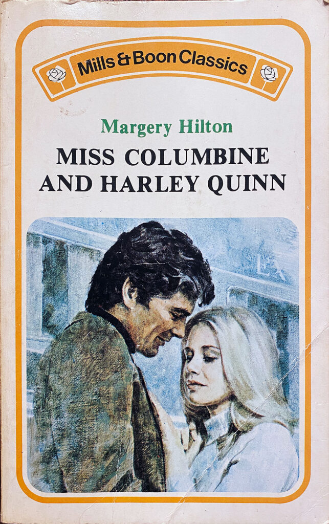 Miss Columbine and Harley Quinn by Margery Hilton
